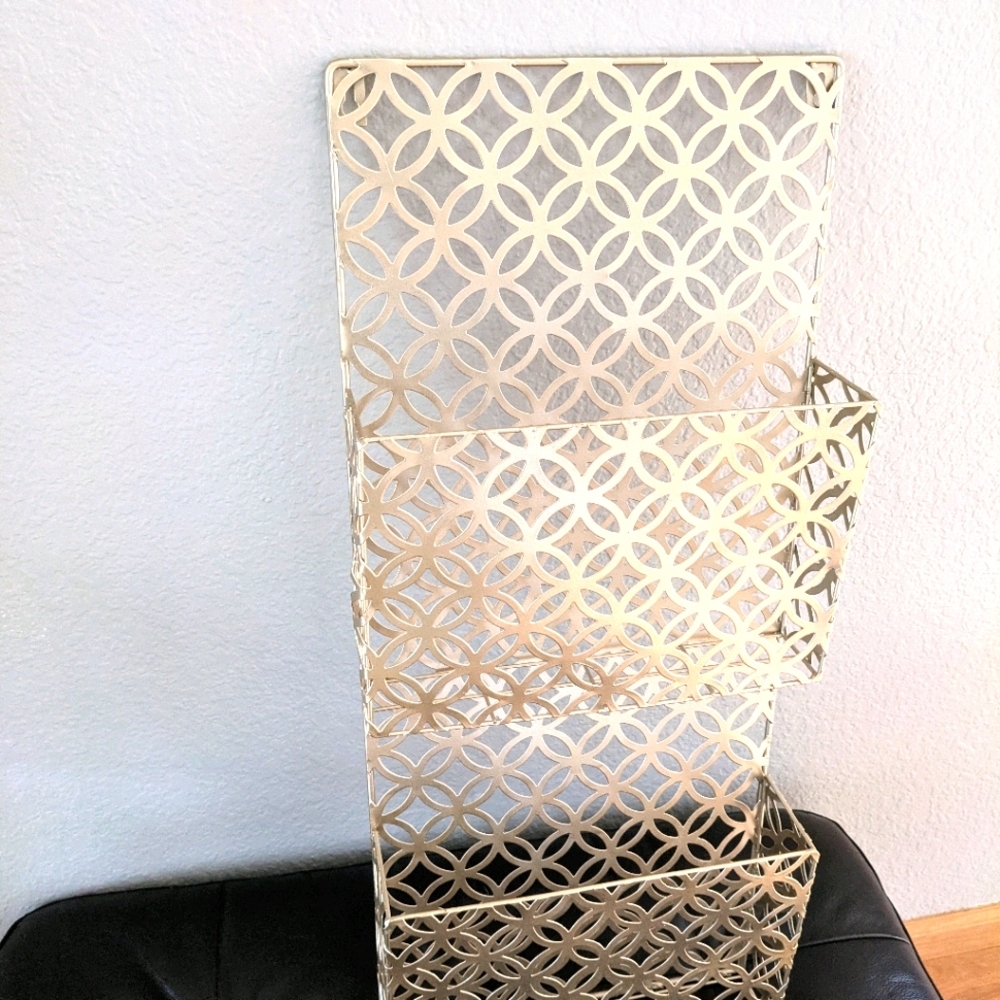 Gold Colored Organizer